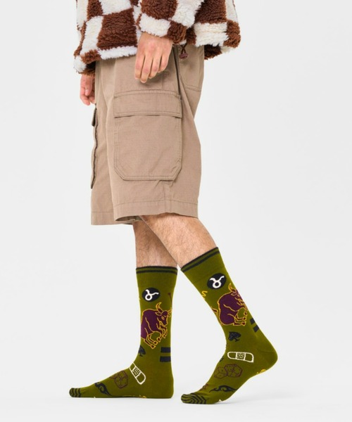 Happy Socks(ハッピーソックス)の「Happy Socks Zodiac 星座 クルーソックス 10231116-1127(ソックス/靴下・レディース・J/B/A/K/I/F/D/L/E/C/H/G・M/L)」の15枚目の写真