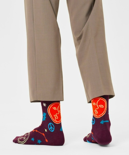Happy Socks(ハッピーソックス)の「Happy Socks Zodiac 星座 クルーソックス 10231116-1127(ソックス/靴下・レディース・J/B/A/K/I/F/D/L/E/C/H/G・M/L)」の18枚目の写真
