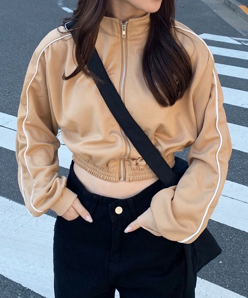 ★大阪限定★OSK バックレイヤードショートジャケット(1)★ブラック×ブラウン CI412X01KO_020_L.jpg