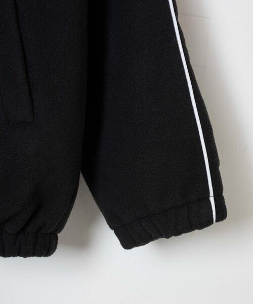 WEGO（ウィゴー）の「WEGO/フリース パイピングトラックジャケット（ブルゾン・メンズ・ブラック・MEDIUM/LARGE）」の20枚目の写真