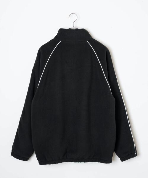 WEGO（ウィゴー）の「WEGO/フリース パイピングトラックジャケット（ブルゾン・メンズ・ブラック・MEDIUM/LARGE）」の21枚目の写真