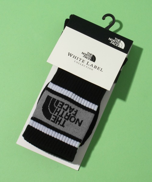 THE NORTH FACE（ザノースフェイス）の「【THE NORTH FACE/ザノースフェイス】MID SOCKS/ミッド ソックス ロゴ（ソックス/靴下・メンズ・ブラック/ホワイト×ブルー/ブラック系その他/ホワイト×グリーン・M/L）」の13枚目の写真