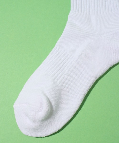 THE NORTH FACE（ザノースフェイス）の「【THE NORTH FACE/ザノースフェイス】MID SOCKS/ミッド ソックス ロゴ（ソックス/靴下・メンズ・ブラック/ホワイト×ブルー/ブラック系その他/ホワイト×グリーン・M/L）」の7枚目の写真