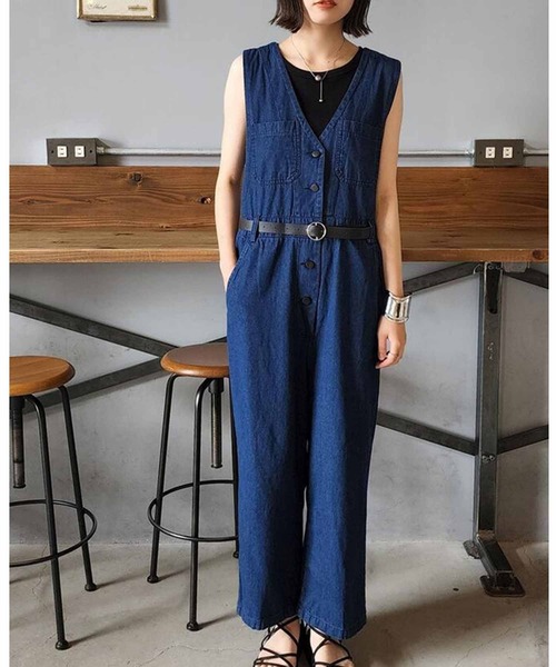 MEER. オールインワン denim allinone DENIM ALLINONE C139 - MEER.