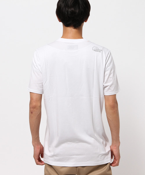 GIORDANO（ジョルダーノ）の「[GIORDANO ×　Lowe alpine]デザインポケットＴシャツ（Tシャツ/カットソー・メンズ・ホワイト/ブラック/グレー/ブルー・MEDIUM/LARGE/X-LARGE/SMALL）」の7枚目の写真