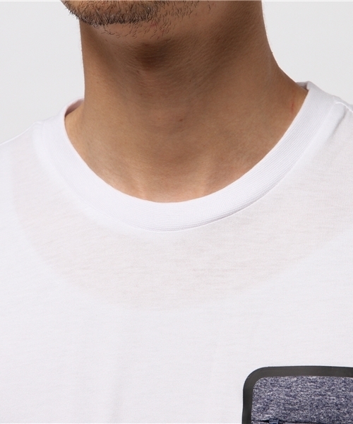 GIORDANO（ジョルダーノ）の「[GIORDANO ×　Lowe alpine]デザインポケットＴシャツ（Tシャツ/カットソー・メンズ・ホワイト/ブラック/グレー/ブルー・MEDIUM/LARGE/X-LARGE/SMALL）」の8枚目の写真