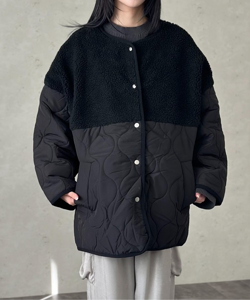 LURAKU トレンチコート コート 「LURAKU」Collar Switch Long