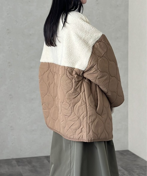 Per sist ence（パーシエンス）の「ボア切り替えキルティング