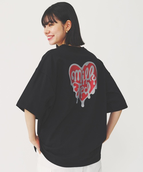 MILKFED.（ミルクフェド）の「MELTY HEART S/S TEE（Tシャツ/カットソー・レディース・ホワイト/ライトイエロー/ブラック/ライトグリーン・L/M）」の18枚目の写真
