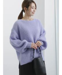 Te chichi | エアリーシャギーニットプルオーバー(ニット/セーター)