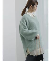 Te chichi | エアリーシャギーニットプルオーバー(ニット/セーター)