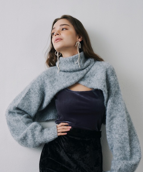 J1U by LA BELLE ETUDE（ジユウバイラベルエチュード）の「パールリボンピアス（ピアス（両耳用）・レディース・ホワイト・FREE）」の14枚目の写真