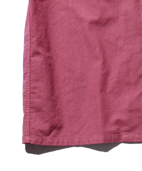 BEAMS PLUS（ビームスプラス）の「BEAMS PLUS /  ガーメントダイ パナマ ショートスリーブ オープンカラー シャツ（シャツ/ブラウス・メンズ・ピンク系その他/グリーン系その他/オリーブ/サンドベージュ・LARGE/MEDIUM/SMALL/X-LARGE）」の10枚目の写真