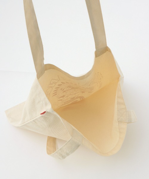 チチカカ（チチカカ）の「プリントトートバッグ（トートバッグ・レディース・ボルドー/グリーン/ピンク/ライトグレー/ブラック/ブルー・FREE）」の21枚目の写真