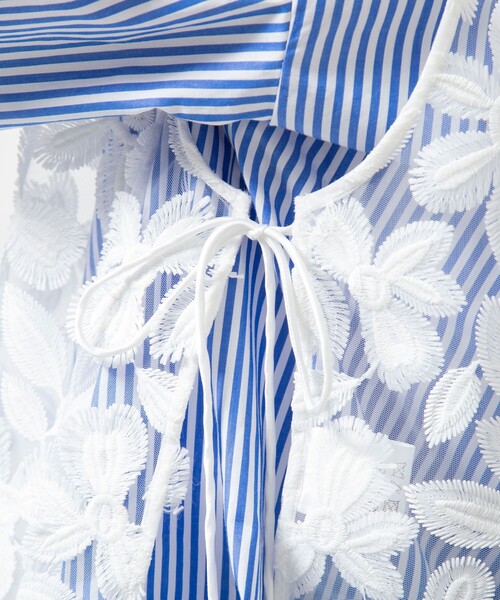 Nolleys BROCHE レース2WAYショートジレ NOLLEY'S（ノーリーズ）の「BROCHE レース2WAYショートジレ