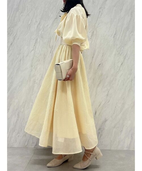 優れた品質 dazzlin（ダズリン）の「メッシュレースドッキングワンピース ワンピース