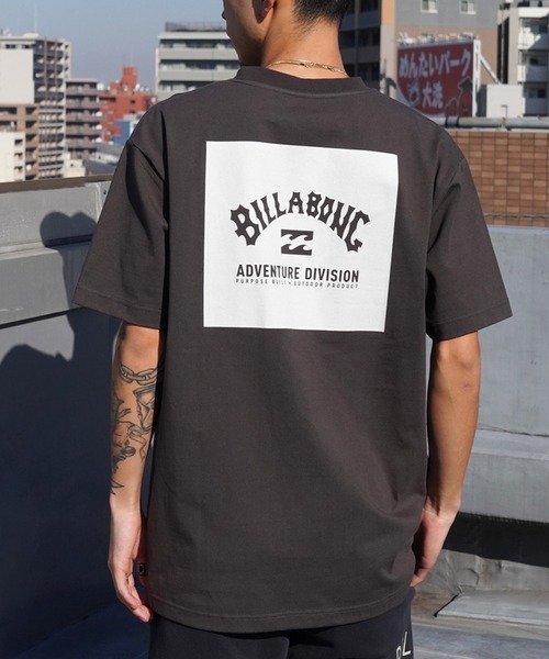 BILLABONG(ビラボン)の「BILLABONG/ビラボン 半袖Tシャツ ストレッチ オーバーシルエット BE011-230(Tシャツ/カットソー・メンズ・サンドベージュ/スミクロ/クリーム/グリーン・M/XL/L)」の2枚目の写真