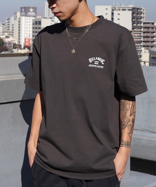 BILLABONG(ビラボン)の「BILLABONG/ビラボン 半袖Tシャツ ストレッチ オーバーシルエット BE011-230(Tシャツ/カットソー・メンズ・サンドベージュ/スミクロ/クリーム/グリーン・M/XL/L)」の5枚目の写真