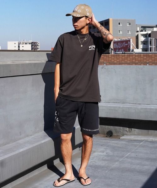 BILLABONG(ビラボン)の「BILLABONG/ビラボン 半袖Tシャツ ストレッチ オーバーシルエット BE011-230(Tシャツ/カットソー・メンズ・サンドベージュ/スミクロ/クリーム/グリーン・M/XL/L)」の7枚目の写真