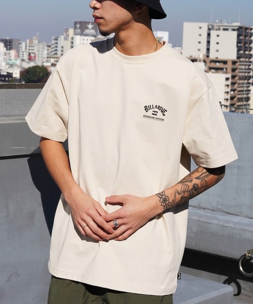 BILLABONG(ビラボン)の「BILLABONG/ビラボン 半袖Tシャツ ストレッチ オーバーシルエット BE011-230(Tシャツ/カットソー・メンズ・サンドベージュ/スミクロ/クリーム/グリーン・M/XL/L)」の11枚目の写真