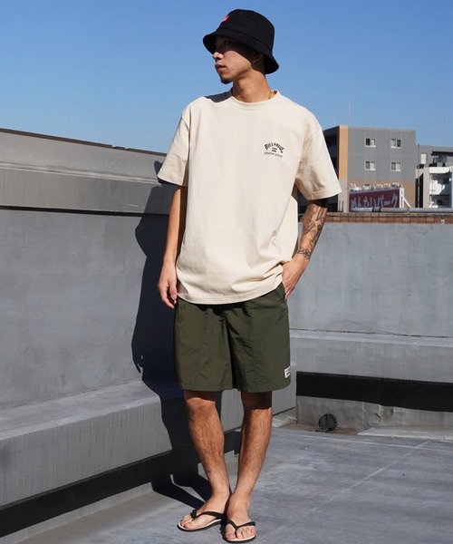 BILLABONG(ビラボン)の「BILLABONG/ビラボン 半袖Tシャツ ストレッチ オーバーシルエット BE011-230(Tシャツ/カットソー・メンズ・サンドベージュ/スミクロ/クリーム/グリーン・M/XL/L)」の13枚目の写真