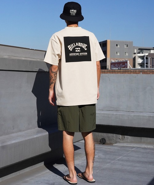 BILLABONG(ビラボン)の「BILLABONG/ビラボン 半袖Tシャツ ストレッチ オーバーシルエット BE011-230(Tシャツ/カットソー・メンズ・サンドベージュ/スミクロ/クリーム/グリーン・M/XL/L)」の14枚目の写真