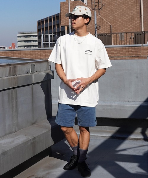 BILLABONG(ビラボン)の「BILLABONG/ビラボン 半袖Tシャツ ストレッチ オーバーシルエット BE011-230(Tシャツ/カットソー・メンズ・サンドベージュ/スミクロ/クリーム/グリーン・M/XL/L)」の19枚目の写真
