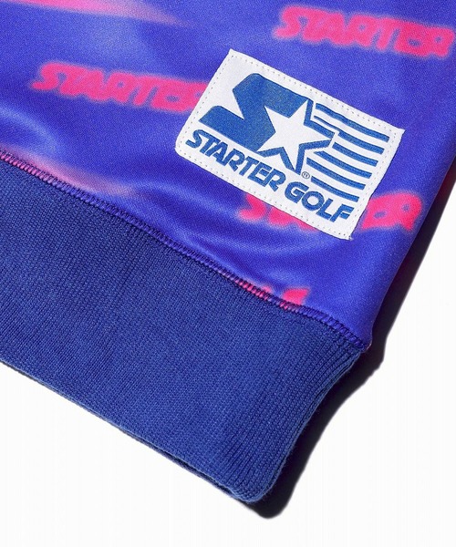 STARTER BLUE LABEL(スターターブルーレーベル)の「【STARTER GOLF】スターターゴルフ FIELDSENSOR(R)吸水速乾 シューティングパターン総柄モックネック長袖カットソー SG-123018(Tシャツ/カットソー・メンズ・ブルー/ホワイト/ピンク/ブラック・L/S/XS/M/XL)」の15枚目の写真