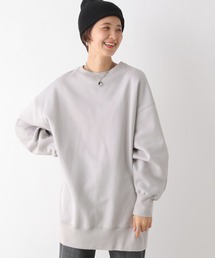 LEPSIM | クルーネックチュニックワンピース　100813(スウェット)