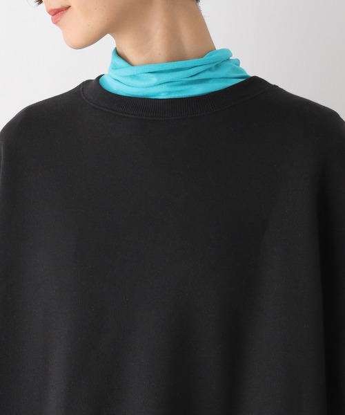 LEPSIM(レプシィム)の「クルーネックチュニックワンピース 100813(スウェット・レディース・ブルー/ライトグレー/ブラック・FREE)」の22枚目の写真