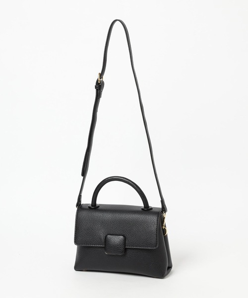 Andemiu(アンデミュウ)の「フラップハンドBAG106175(ハンドバッグ・レディース・ブラック/オフホワイト・FREE)」の17枚目の写真
