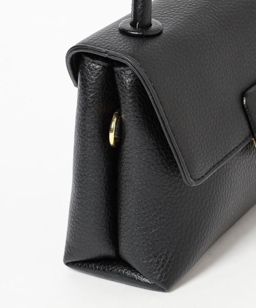 Andemiu(アンデミュウ)の「フラップハンドBAG106175(ハンドバッグ・レディース・ブラック/オフホワイト・FREE)」の20枚目の写真