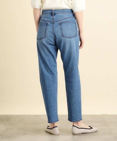 grove（グローブ）の「◆キレイ目見え♪デニムテーパードパンツ（デニムパンツ・レディース・ブルー/ネイビー/ブルー系その他・03/02/01/05/04）」の19枚目の写真