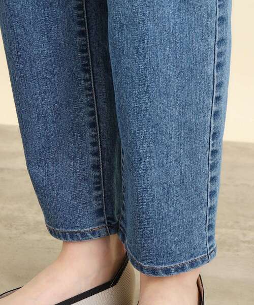 grove（グローブ）の「◆キレイ目見え♪デニムテーパードパンツ（デニムパンツ・レディース・ブルー/ネイビー/ブルー系その他・03/02/01/05/04）」の22枚目の写真