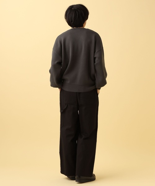 PBLIM(ページボーイリム)の「PBLIM/スペースJQニット(ニット/セーター・レディース・オフホワイト/チャコールグレー/イエロー・FREE)」の17枚目の写真