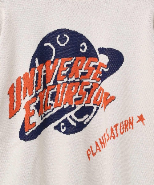 PBLIM(ページボーイリム)の「PBLIM/スペースJQニット(ニット/セーター・レディース・オフホワイト/チャコールグレー/イエロー・FREE)」の19枚目の写真