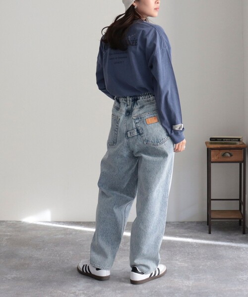 GEVACO(ゲバコ)の「【GEVACO/ゲバコ】ピグメントバックPTロングスリーブT(Tシャツ/カットソー・レディース・オフホワイト/ネイビー/ブラウン/チャコールグレー・38)」の21枚目の写真