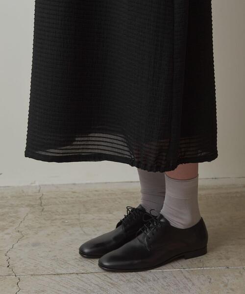 Steven Alan（スティーブンアラン）の「＜Steven Alan＞フリルボーダー タンクトップ ワンピース（ワンピース・レディース・ブラック/ベージュ・M/S）」の11枚目の写真