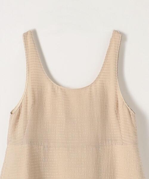 Steven Alan（スティーブンアラン）の「＜Steven Alan＞フリルボーダー タンクトップ ワンピース（ワンピース・レディース・ブラック/ベージュ・M/S）」の16枚目の写真