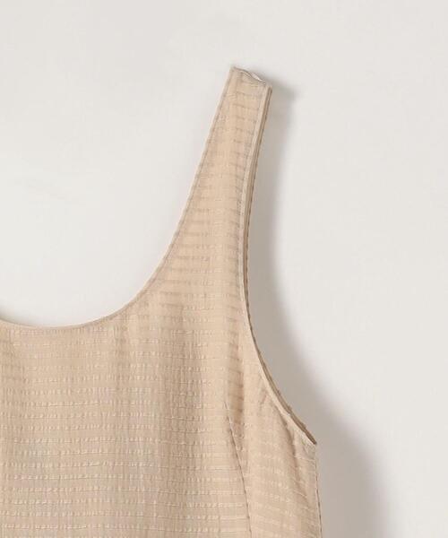 Steven Alan（スティーブンアラン）の「＜Steven Alan＞フリルボーダー タンクトップ ワンピース（ワンピース・レディース・ブラック/ベージュ・M/S）」の17枚目の写真