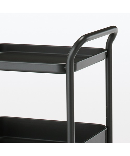 スチールパイプワゴンラック 3段（家具）｜無印良品（ムジルシ