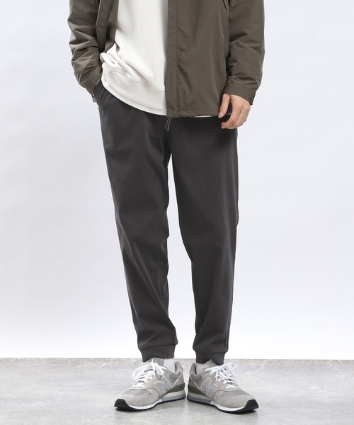 GLOBAL WORK Smile Seed Store（グローバルワーク スマイルシードストア）の「ストレッチツイルジョガーパンツ/976934（その他パンツ・メンズ・カーキ/チャコール/ブラック・LARGE/SMALL/MEDIUM/X-LARGE）」の2枚目の写真