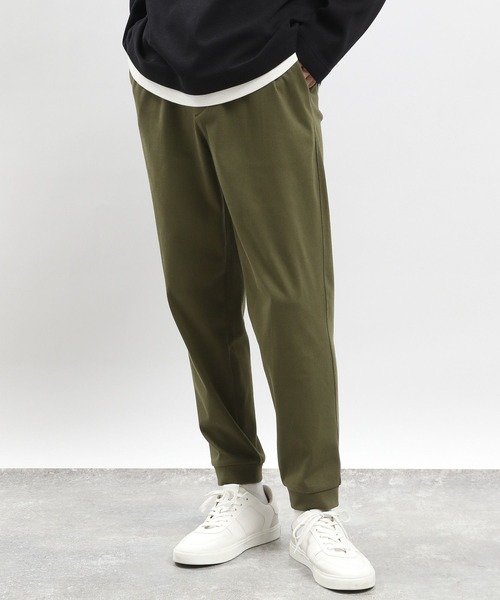 GLOBAL WORK Smile Seed Store（グローバルワーク スマイルシードストア）の「ストレッチツイルジョガーパンツ/976934（その他パンツ・メンズ・カーキ/チャコール/ブラック・LARGE/SMALL/MEDIUM/X-LARGE）」の16枚目の写真