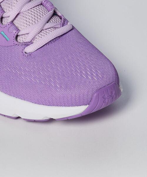 UNDER ARMOUR(アンダーアーマー)の「UAチャージド ローグ4(ランニング/レディース)(スニーカー・レディース・ブラック×パープル・24.5cm/23.5cm/25.5cm/25.0cm/24.0cm/22.5cm/23.0cm)」の8枚目の写真