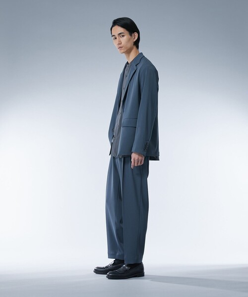 新品【UNITED TOKYO】Dry Air セットアップ[ネイビー/1] UNITED TOKYO ジャケット ノーカラージャケット Dry Air Light