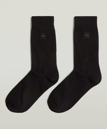 G-STAR | BURGER SOCK 2-PACK/ロゴソックス/2足セット(ソックス/靴下)
