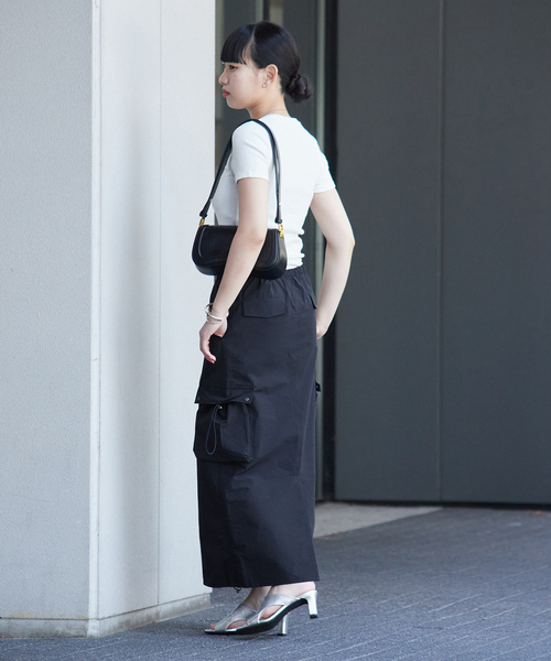 OriensJOURNALSTANDARD パラシュートカーゴスカートブラウンM Oriens JOURNAL STANDARD（オリエンス ジャーナルスタンダード