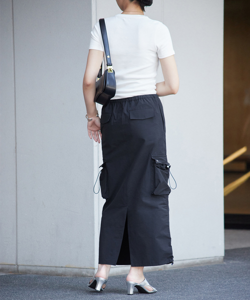 OriensJOURNALSTANDARD パラシュートカーゴスカートブラウンM Oriens JOURNAL STANDARD（オリエンス ジャーナルスタンダード