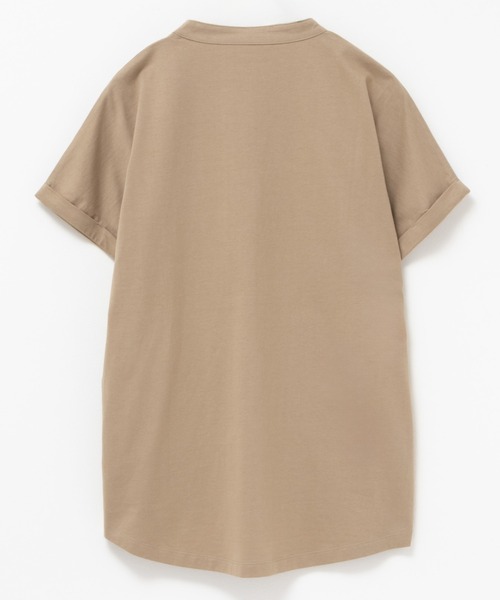 NAVY(ネイビー)の「NAVY 抗菌・UVカット・紫外線対策 ベーシックスキッパーTシャツ(Tシャツ/カットソー・レディース・ホワイト/ブラック/ピンク/グリーン系その他/モカ・L/M/S/XL)」の13枚目の写真