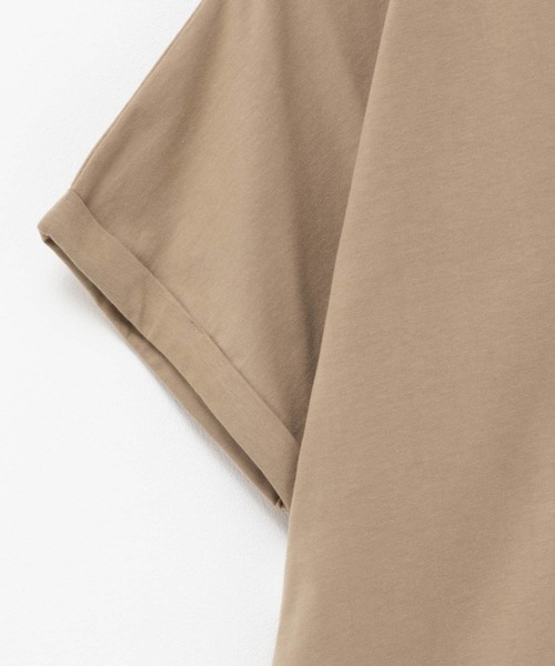 NAVY(ネイビー)の「NAVY 抗菌・UVカット・紫外線対策 ベーシックスキッパーTシャツ(Tシャツ/カットソー・レディース・ホワイト/ブラック/ピンク/グリーン系その他/モカ・L/M/S/XL)」の15枚目の写真